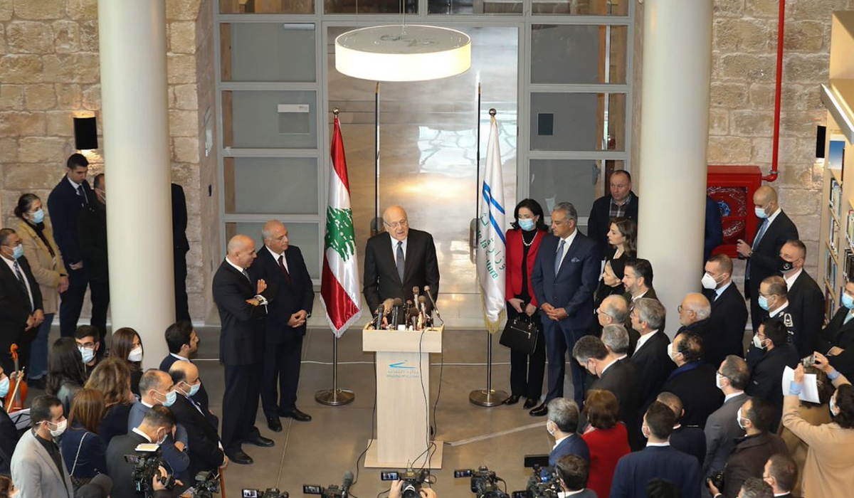 Lebanese National Library Reopens with Funding from Qatar, ALIPH